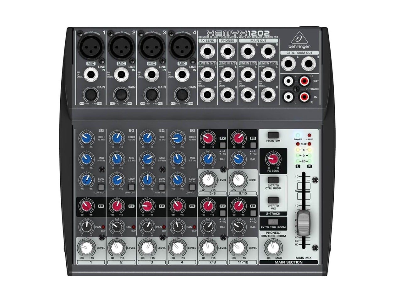 Behringer Xenyx 1202 12 Channel Mixer