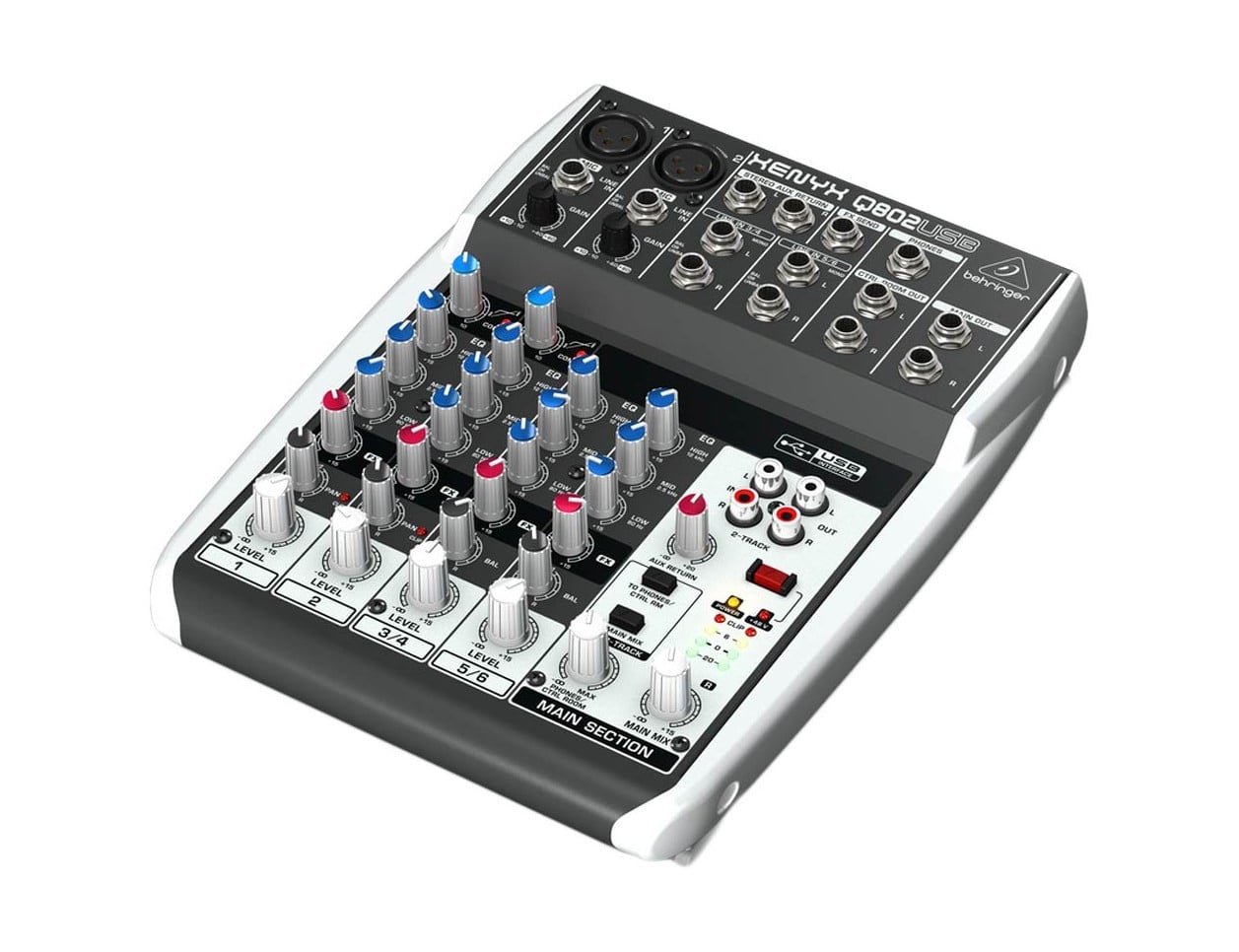 【ほぼ新品‼️値引中！】完全作動！behringer XENYX Q802USB Behringer Xenyx Q802USB 6CH Mixer and USB Interface