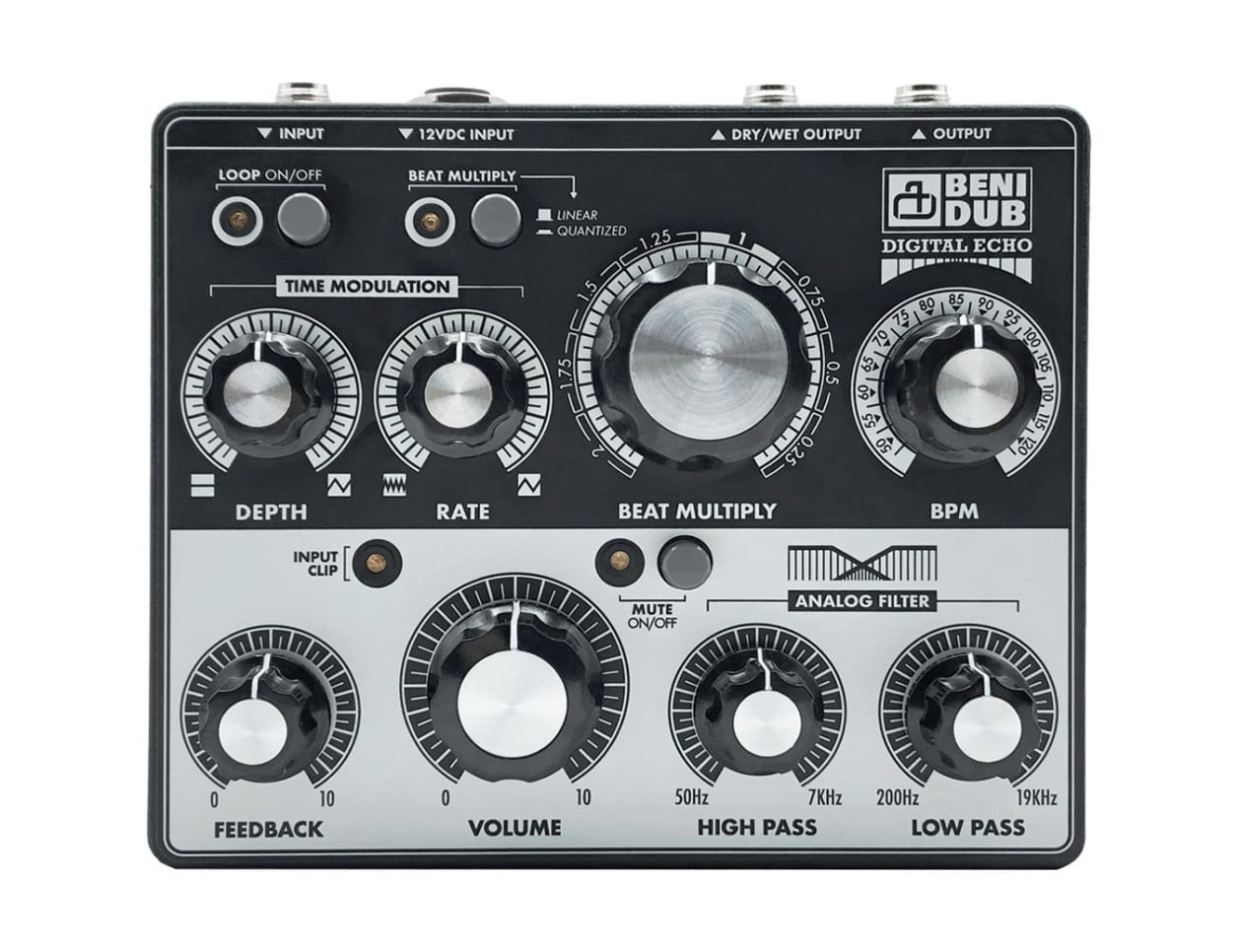 BENI DUBデジタルエコー Benidub Digital Echo Desktop Delay
