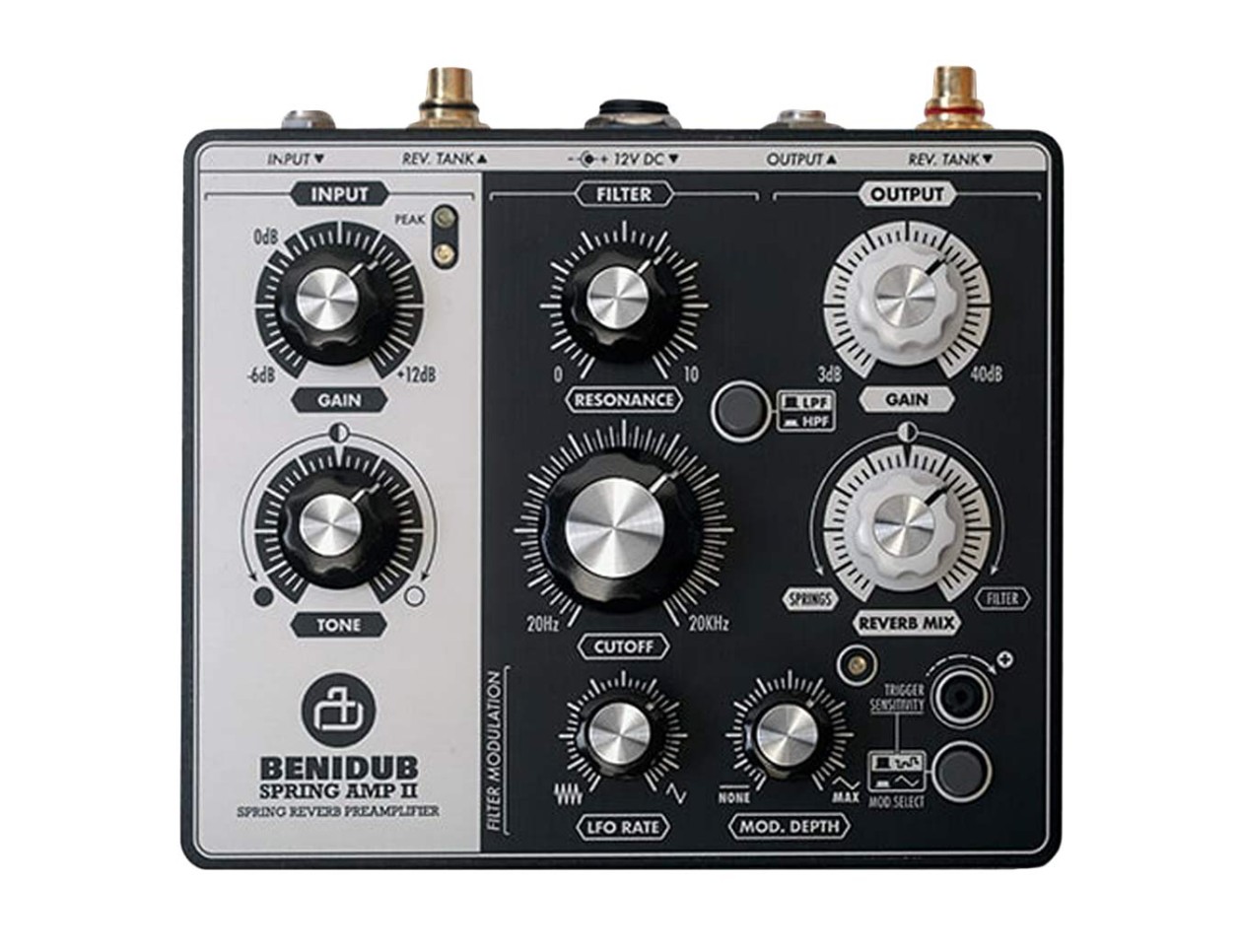 BENIDUB Digital Echo(初代)+Spring Amp Ⅱ+他 Spring Amp II Spring Reverb Preamplifier