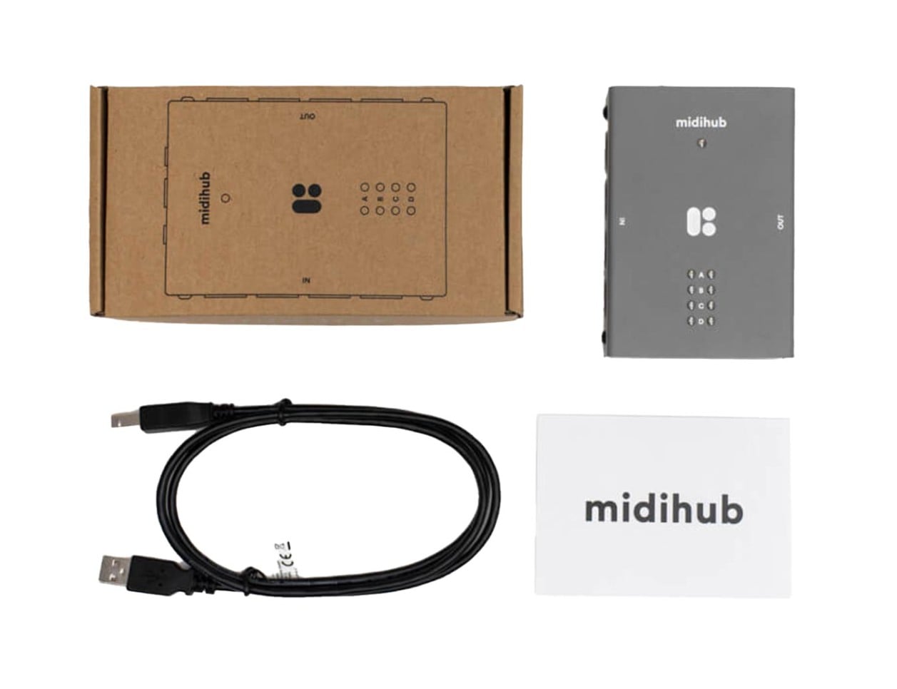 Blokas midihub MIDIインターフェース 多機能プロセッサ 新品 Blokas Midihub MIDI Interface + Processor