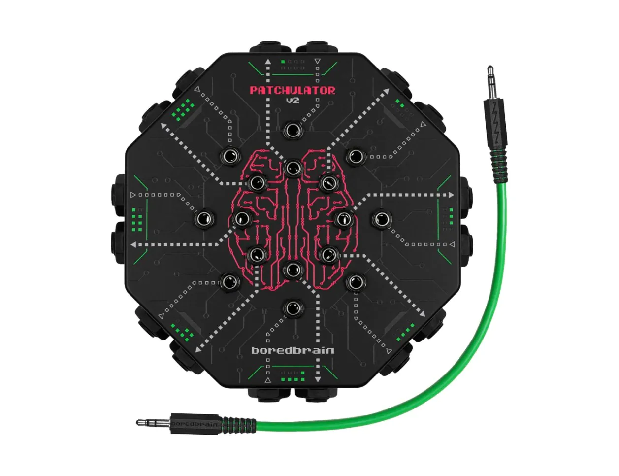 Boredbrain Music Patchulator V2 Pedal Patch Bay