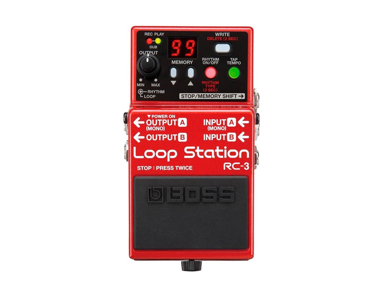 【美品】BOSS Loop Station RC-3 Amazon.com: BOSS RC-3 Loop Station Pedal, red : Musical Instruments