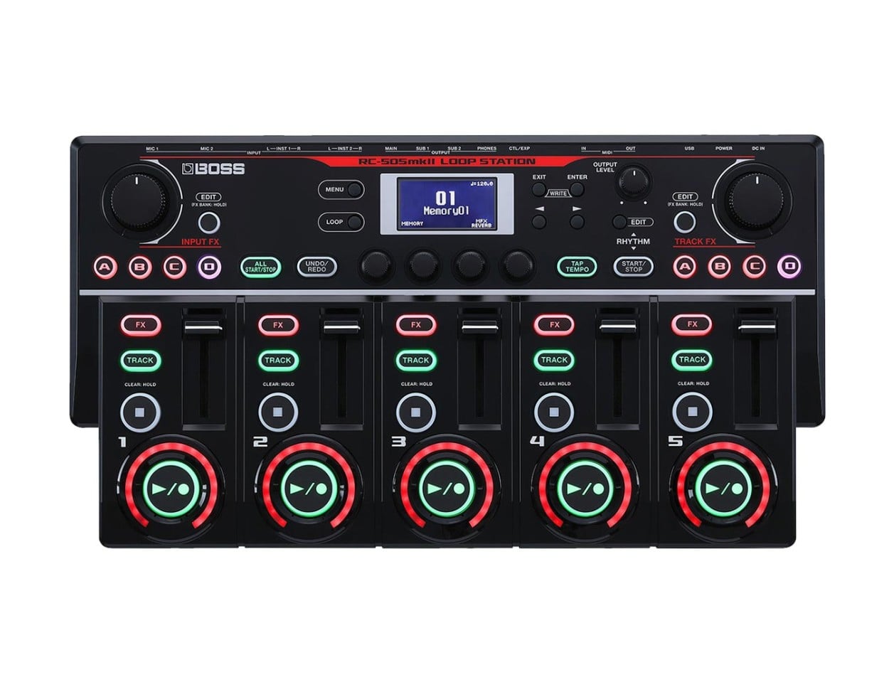 DJ機材 BOSS RC-505 MKII Sennheiser e945 Boss RC-505 mkII 5 Track Loop Station Pedal