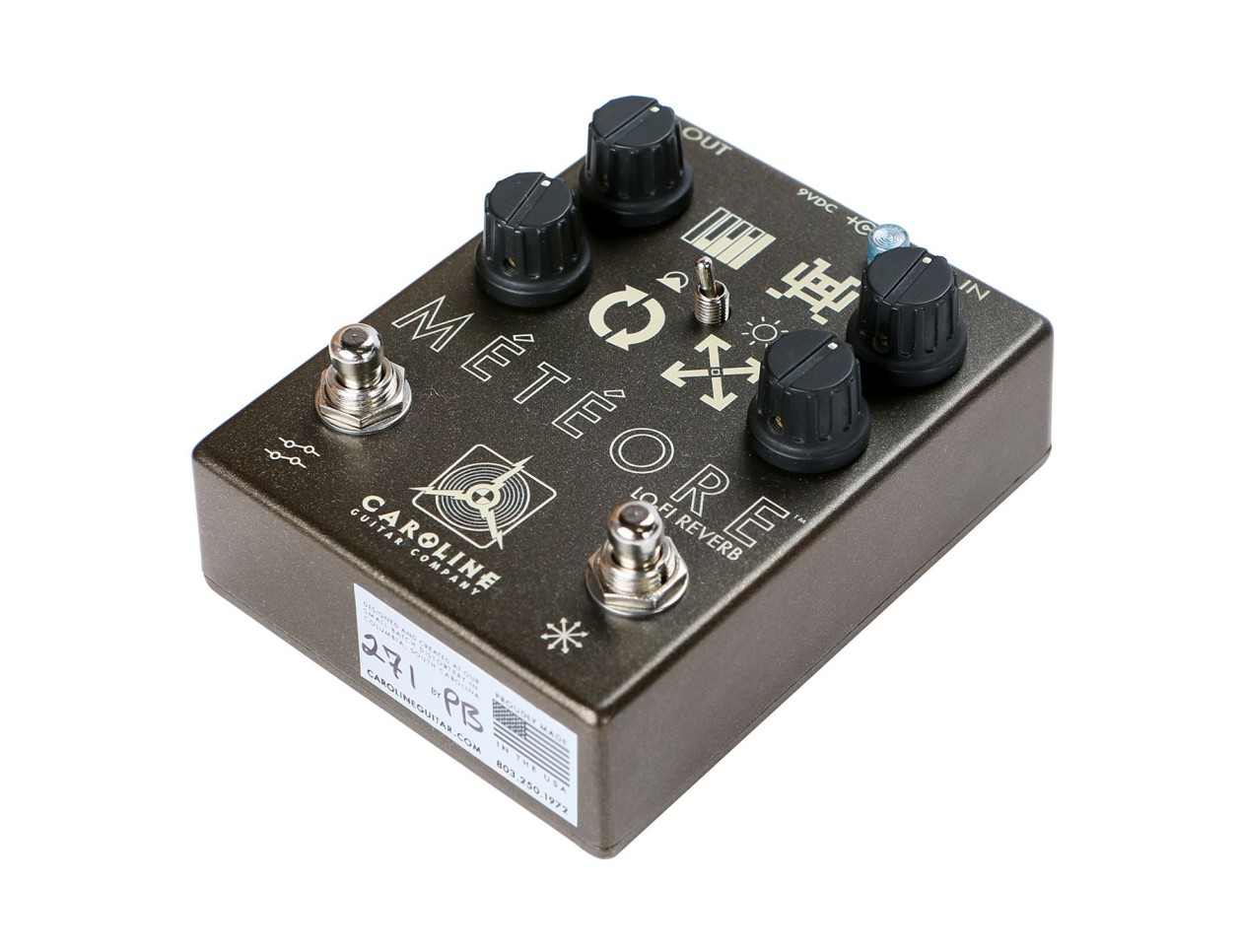 Caroline Guitar Company Météore Reverb Pedal