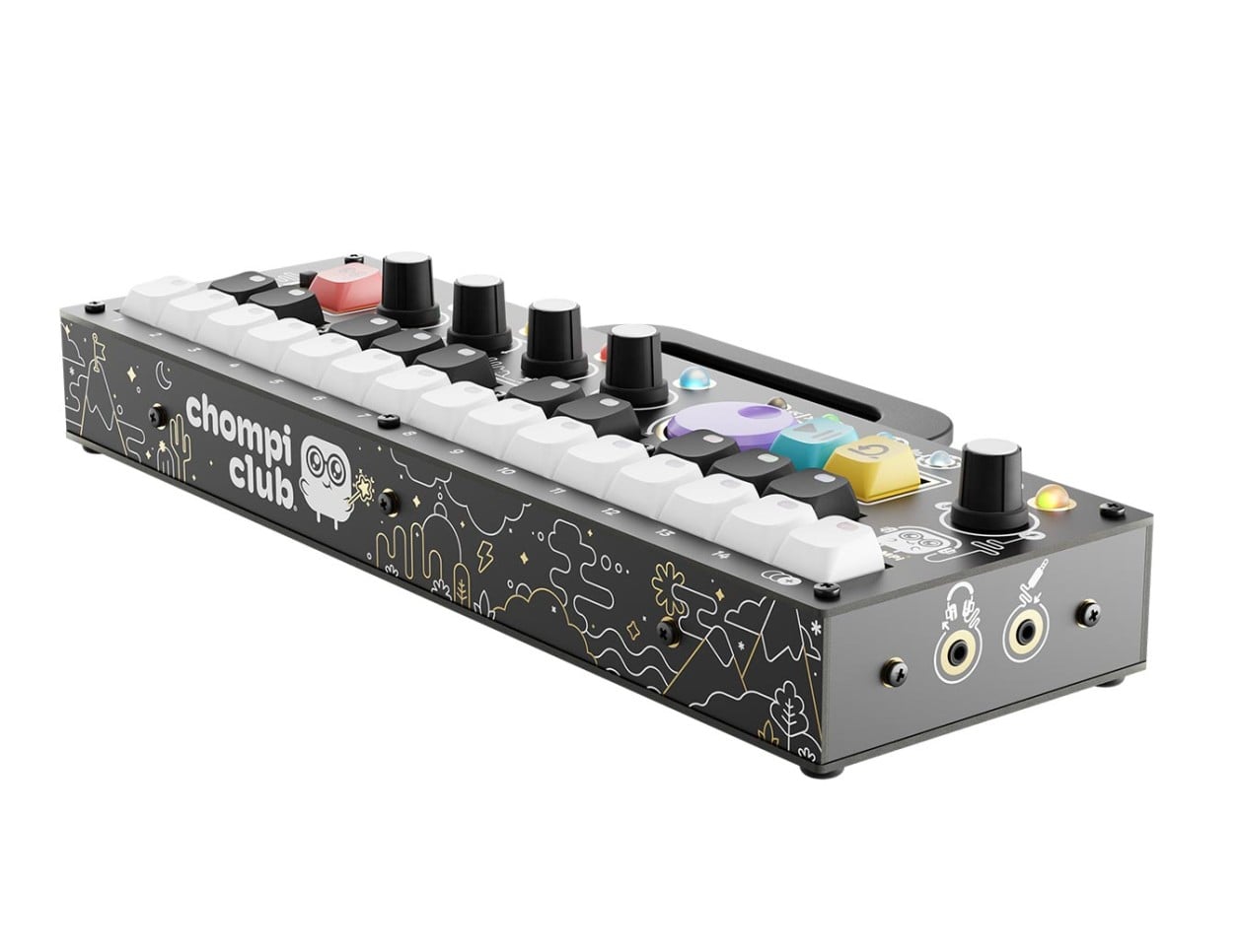 CHOMPI Sampler サンプラー CHOMPI Club CHOMPI Sampler (Classic Black)