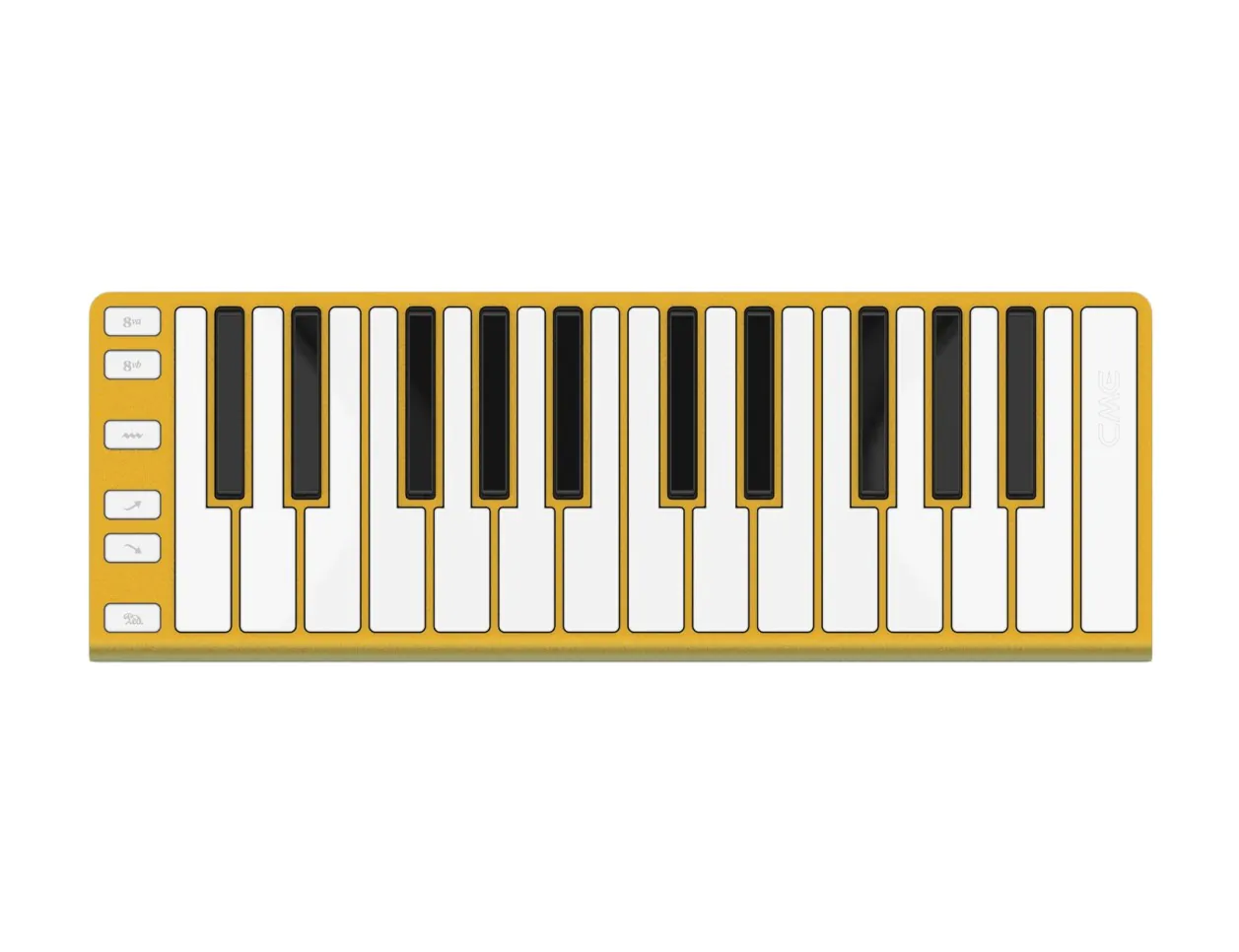 The CME Xkey is a compact 25-note MIDI keyboard that can be transported virtually anywhere.
