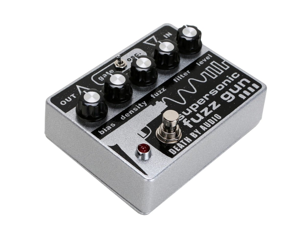 Death By Audio Supersonic Fuzz Gun Fuzz Pedal