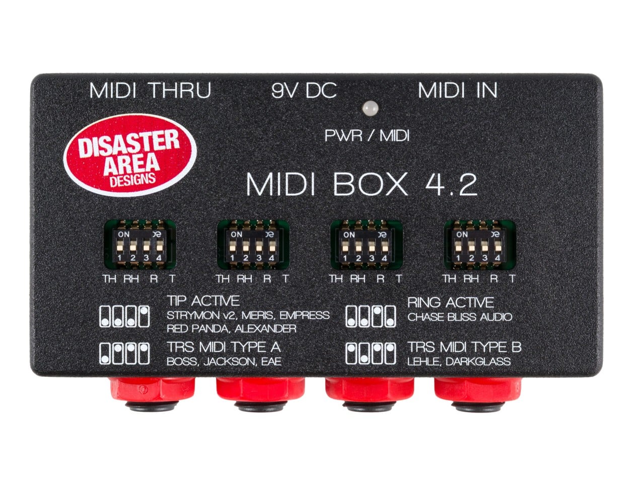 Disaster Area MIDI Box 4 Pedal Interface
