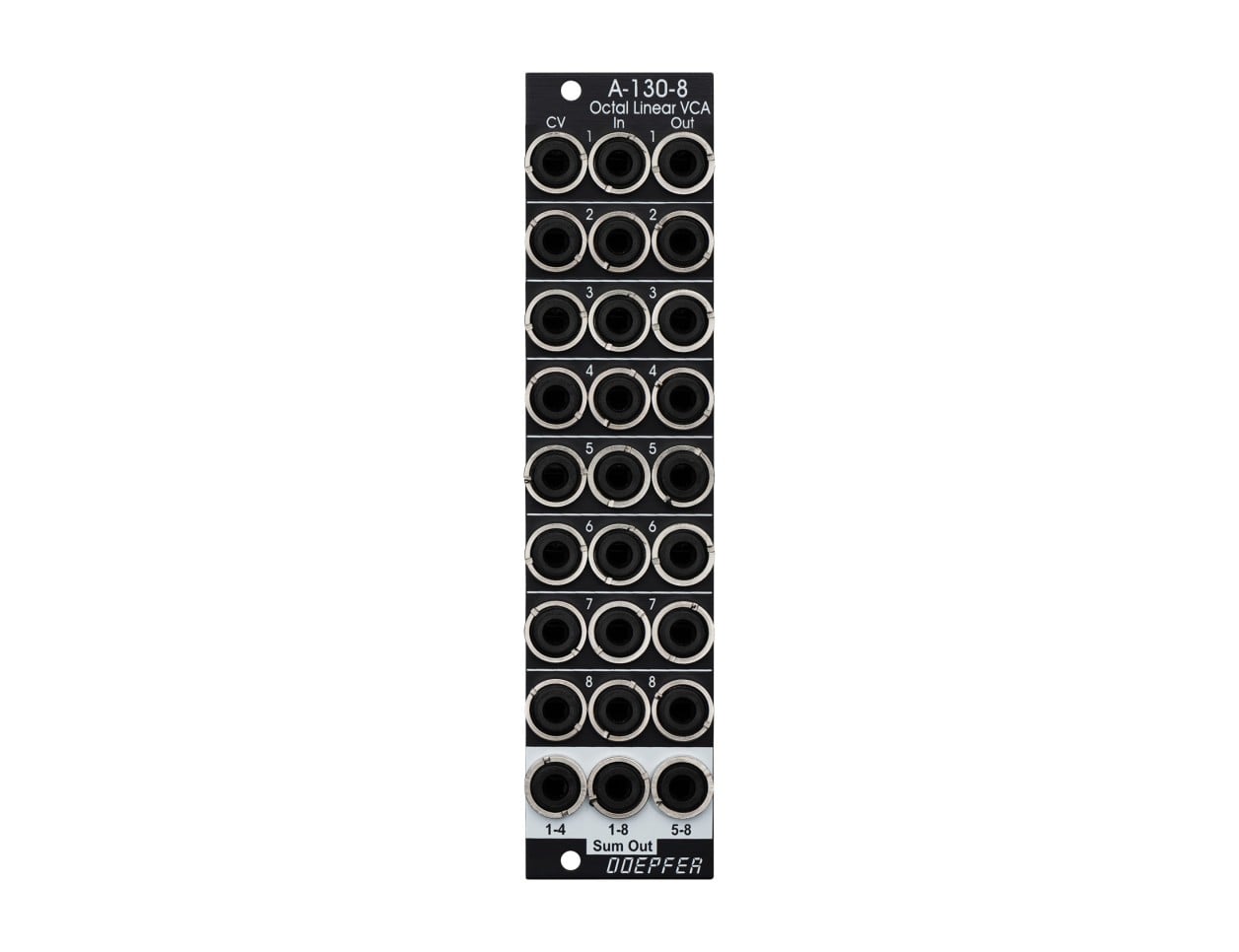 Doepfer A-130-8 Octal Linear VCA