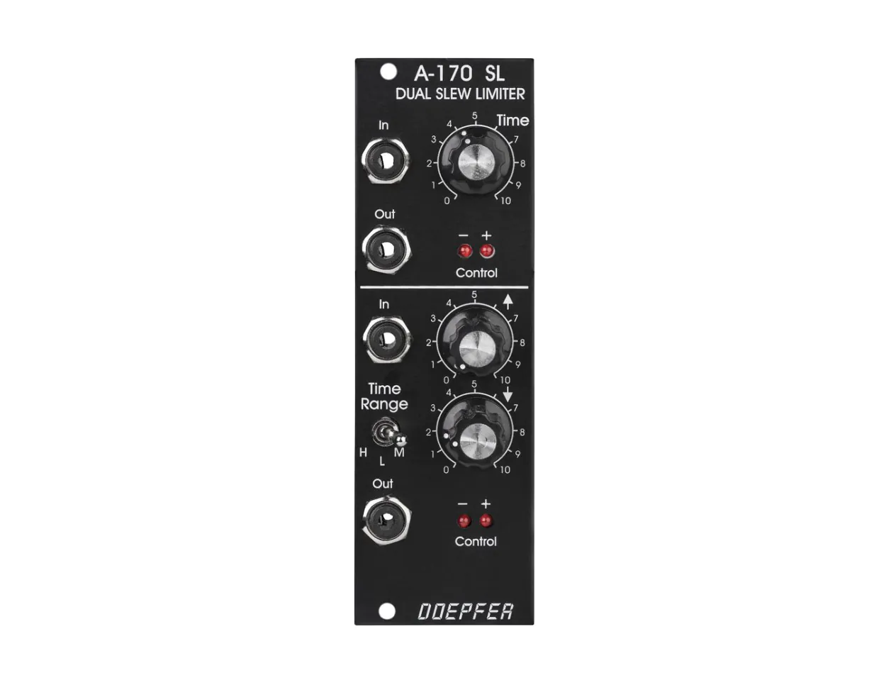 The Doepfer A-170V features two different slew limiter circuits covering a wide variety of applications