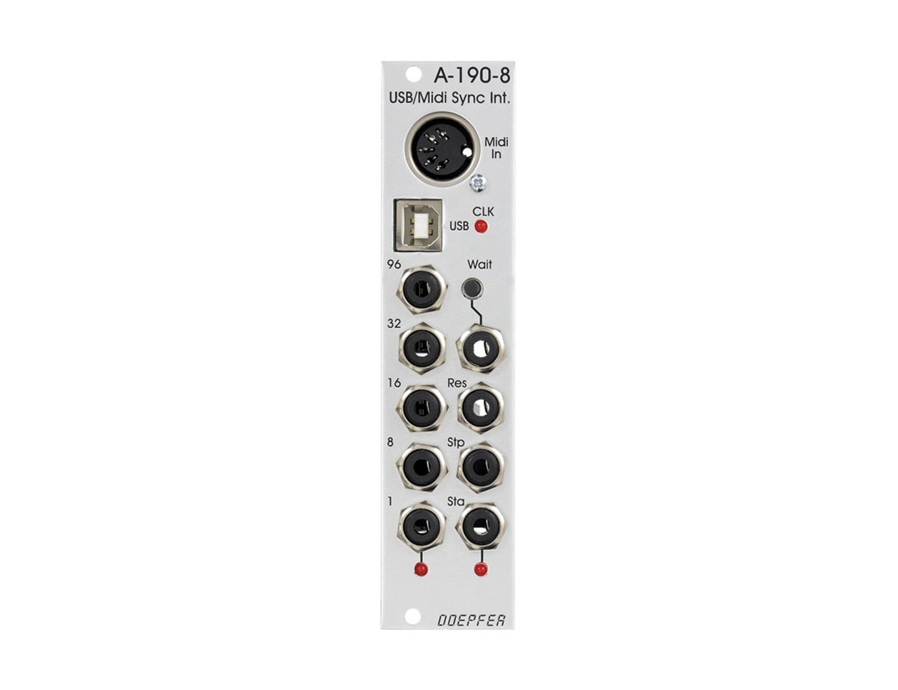 Doepfer A-190-8 USB/MIDI to Sync Converter