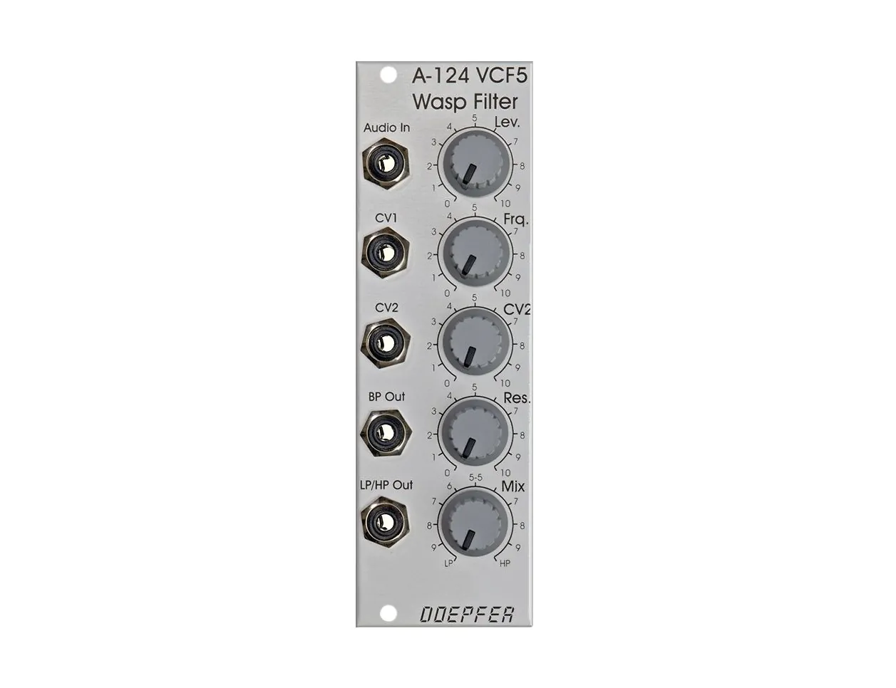 Doepfer A-124SE WASP VCF フィルター Doepfer A-124 VCF 5 Wasp Filter - 8HP