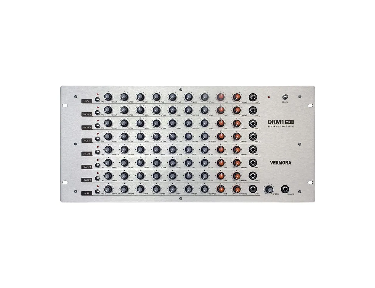 Vermona DRM1 MKIII Standard Analog Drum Machine