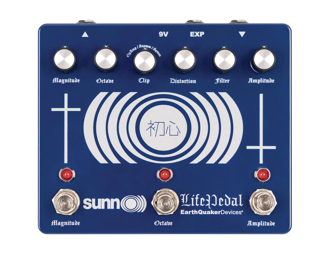 EarthQuaker Devices Life Pedal V3 Sapphire Blue EarthQuaker Devices Life Pedal V3 Sapphire Blue