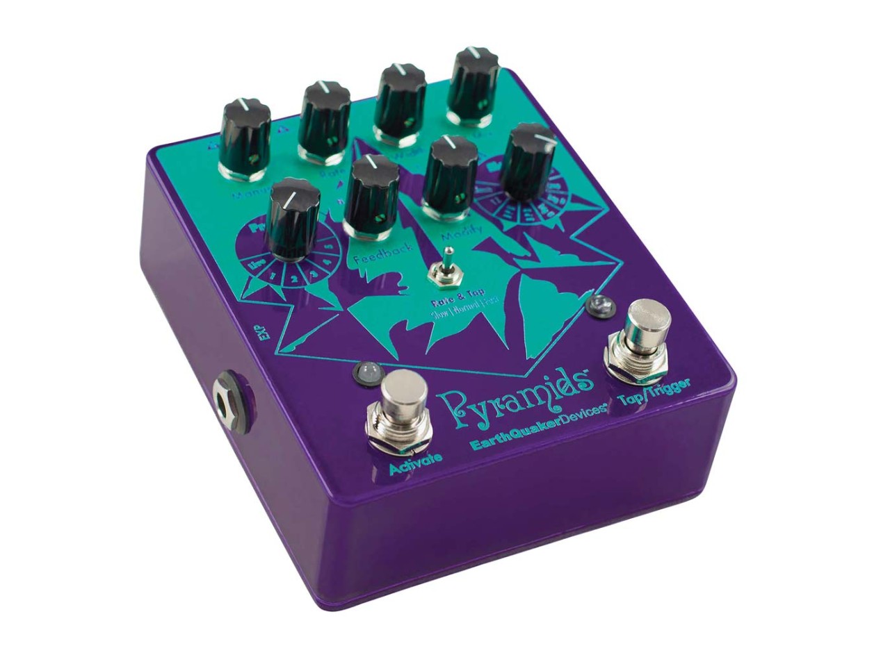 EarthQuaker Pyramids Stereo Flanger Pedal