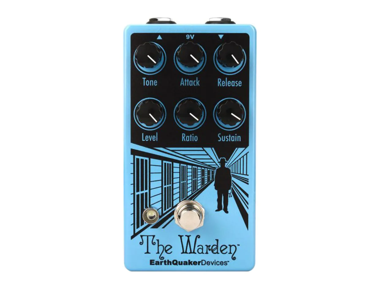 EarthQuaker Devices The Warden v2 Optical Compressor