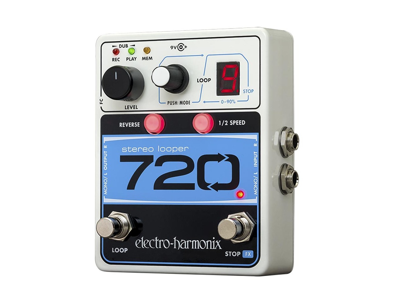 electro-harmonix 720 ステレオルーパー Electro-Harmonix 720 Stereo Looper Pedal
