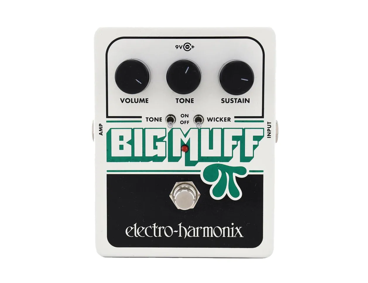 ギター ELECTRO-HARMONIX BIG MUFF PI TONE WICKER EHX Big Muff Pi w/ Tone Wicker Distortion Pedal