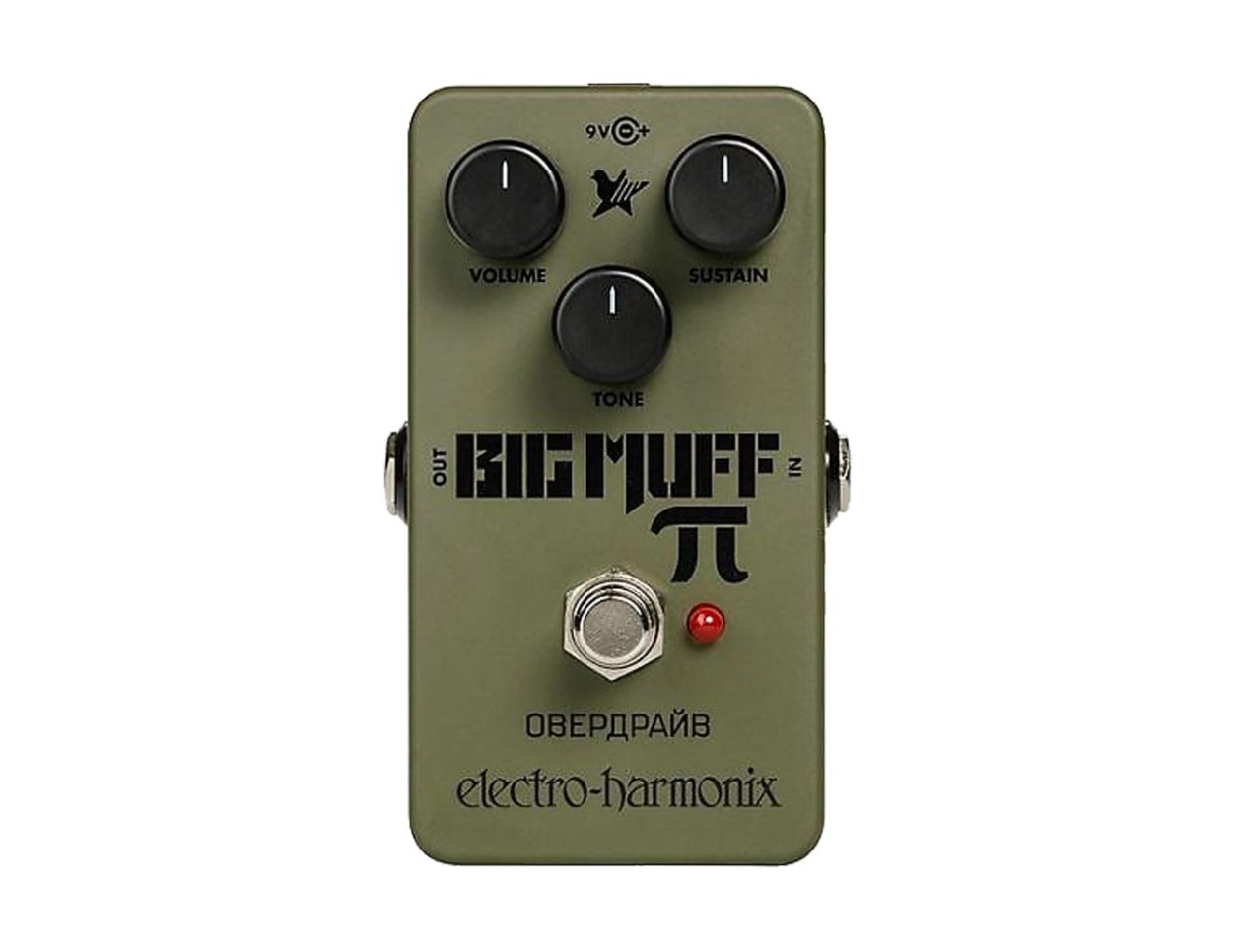 EHX Green Russian Big Muff Distortion Pedal