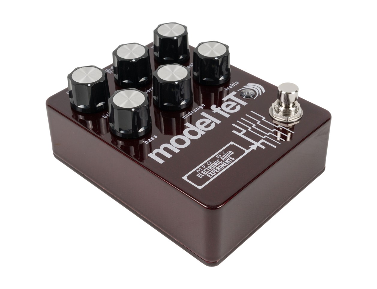 EAE Model feT Preamp Pedal (Dragon Blood Red)
