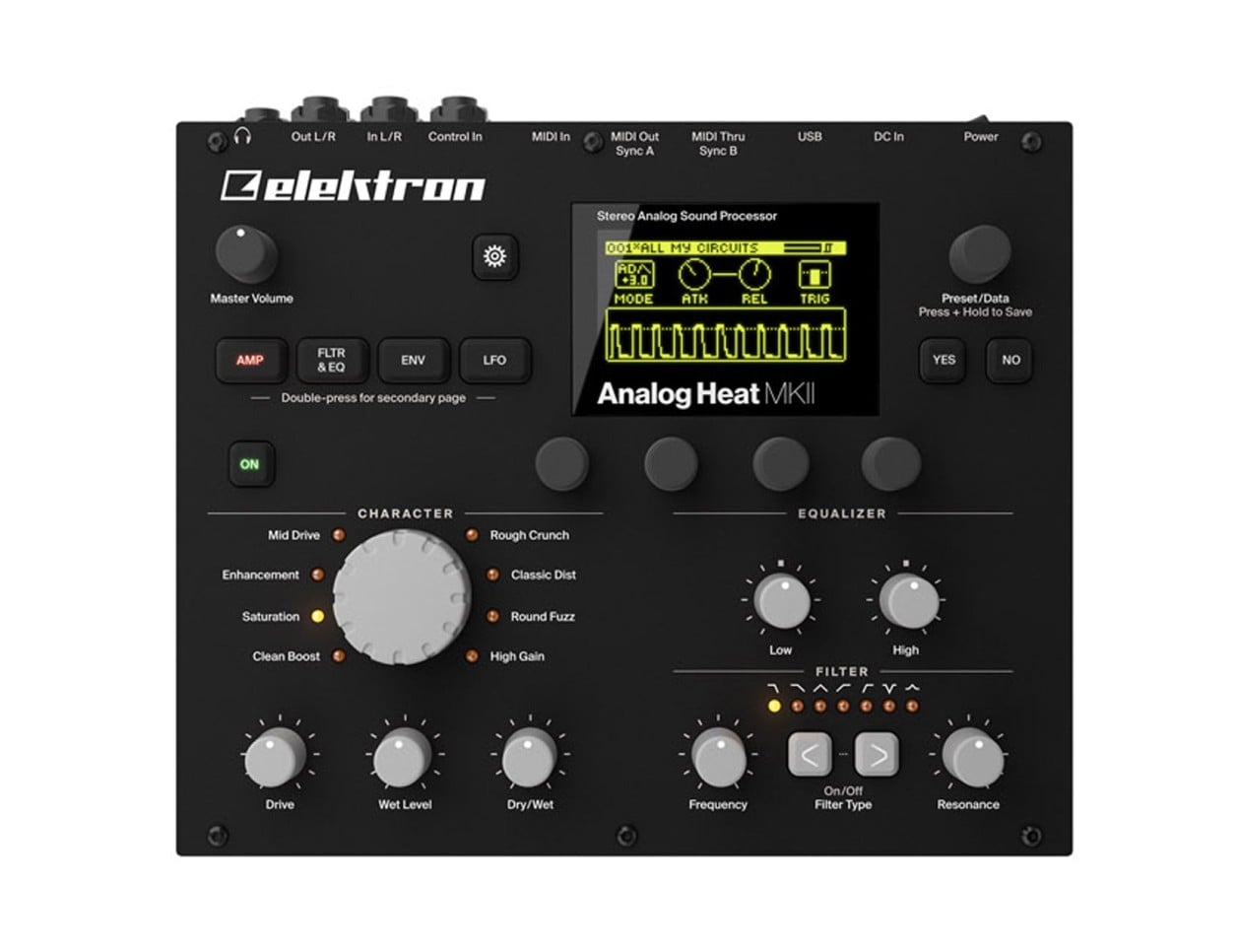 配信機器・PA機器・レコーディング機器 Elektron Analog Heat MKII Elektron Analog Heat MKII Stereo Sound Processor