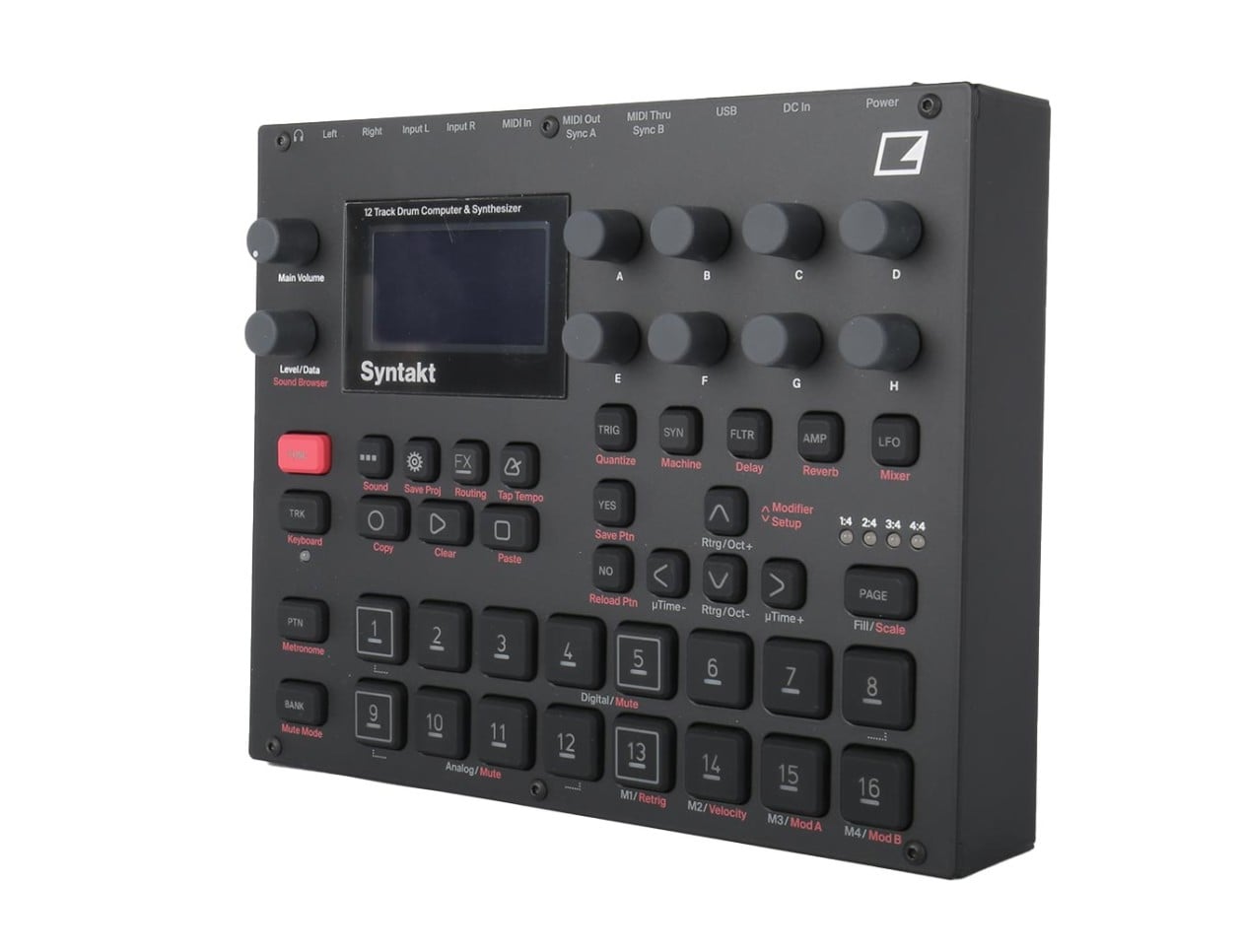 Elektron Syntakt 12-Voice Drum + Synthesizer