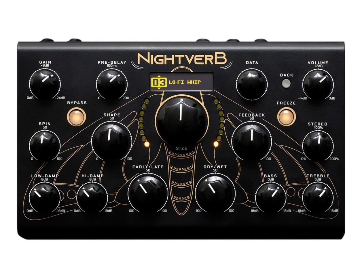Erica Nightverb Desktop Stereo Reverb Processor