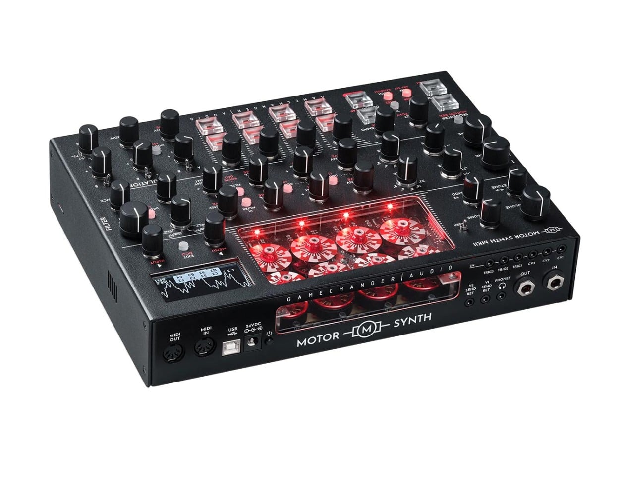 ギター SEN MACHINE bm b6 clone V2 Gamechanger Motor Synth MK II Synthesizer