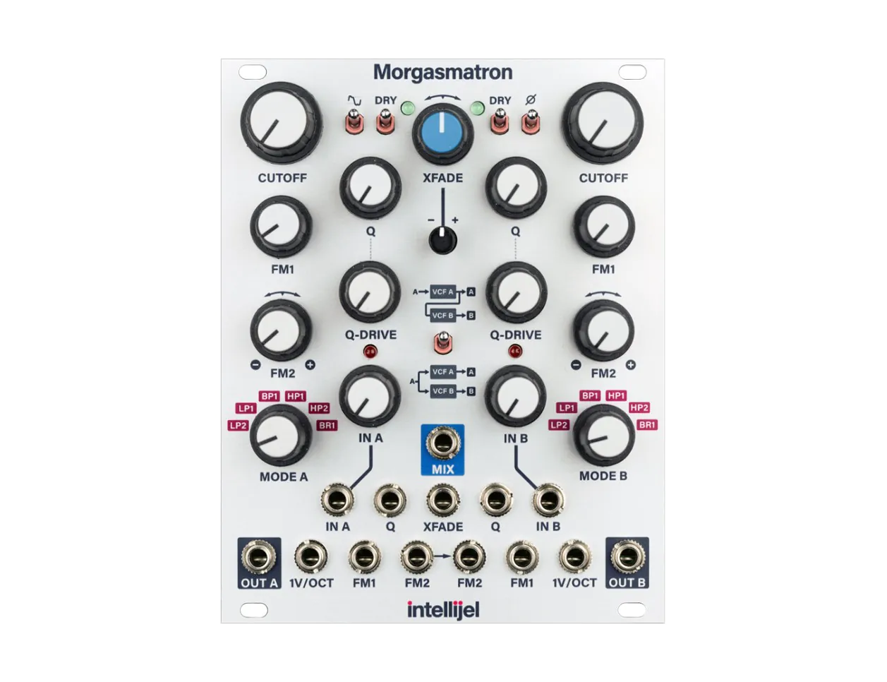 Intellijel Designs Morgasmatron モジュラーシンセ Intellijel Designs Morgasmatron— Clockface Modular