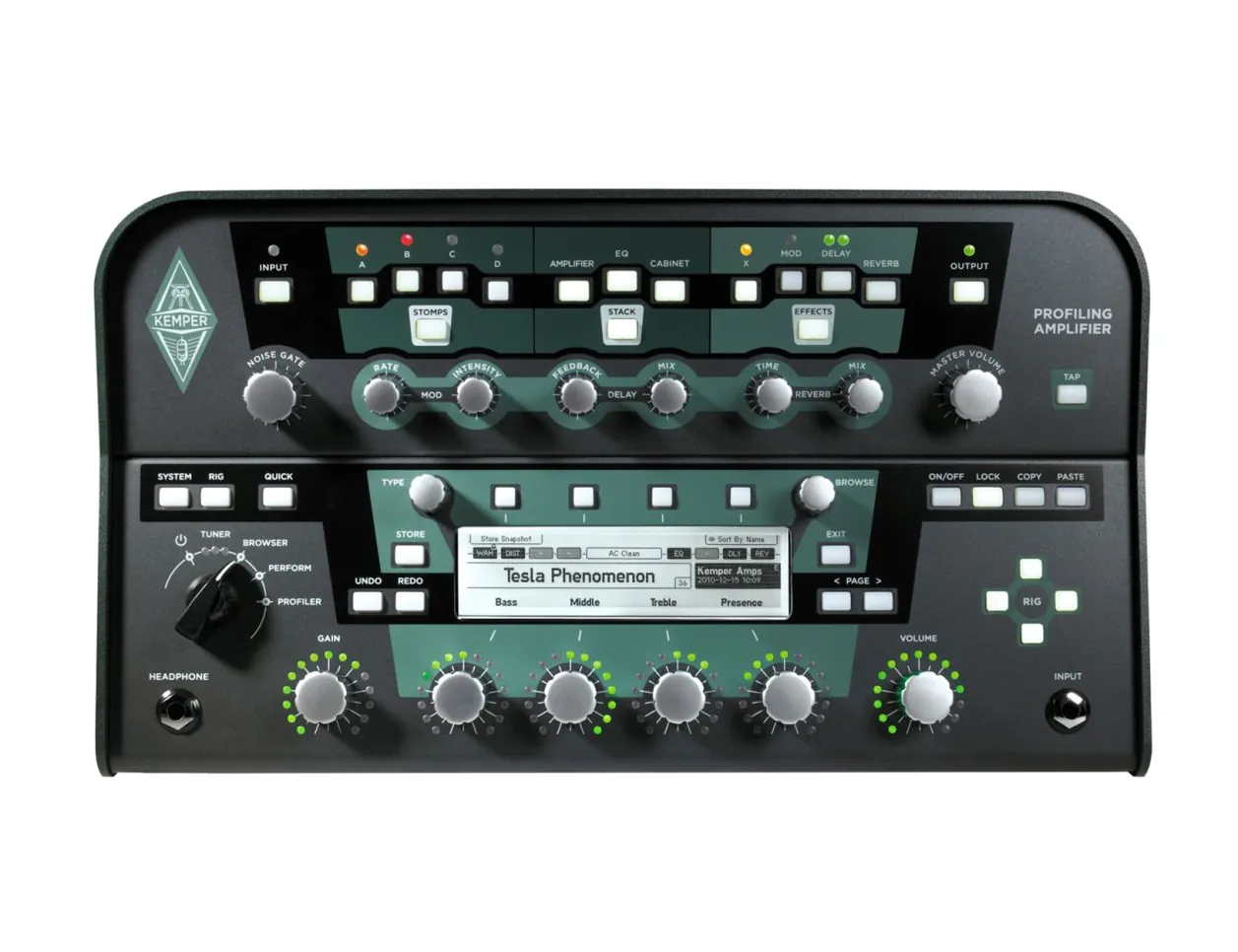 【美品】Kemper Profiler POWERHEAD 箱付き（パワーアンプ搭載） Kemper Profiler PowerHead Modeling Amplifier
