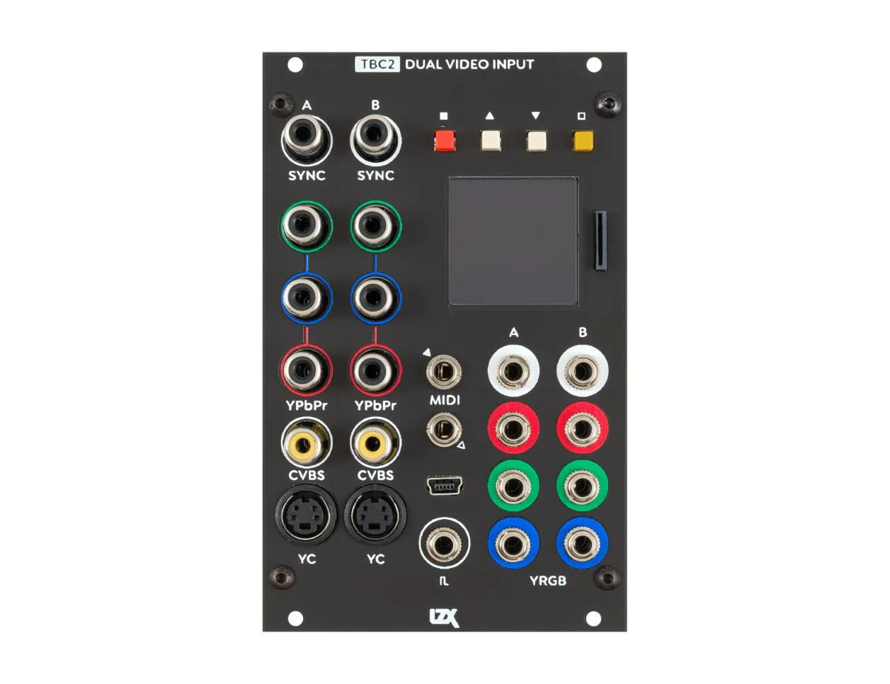 LZX Industries TBC2 Dual Input Synchronizer (Gen3 Faceplate)