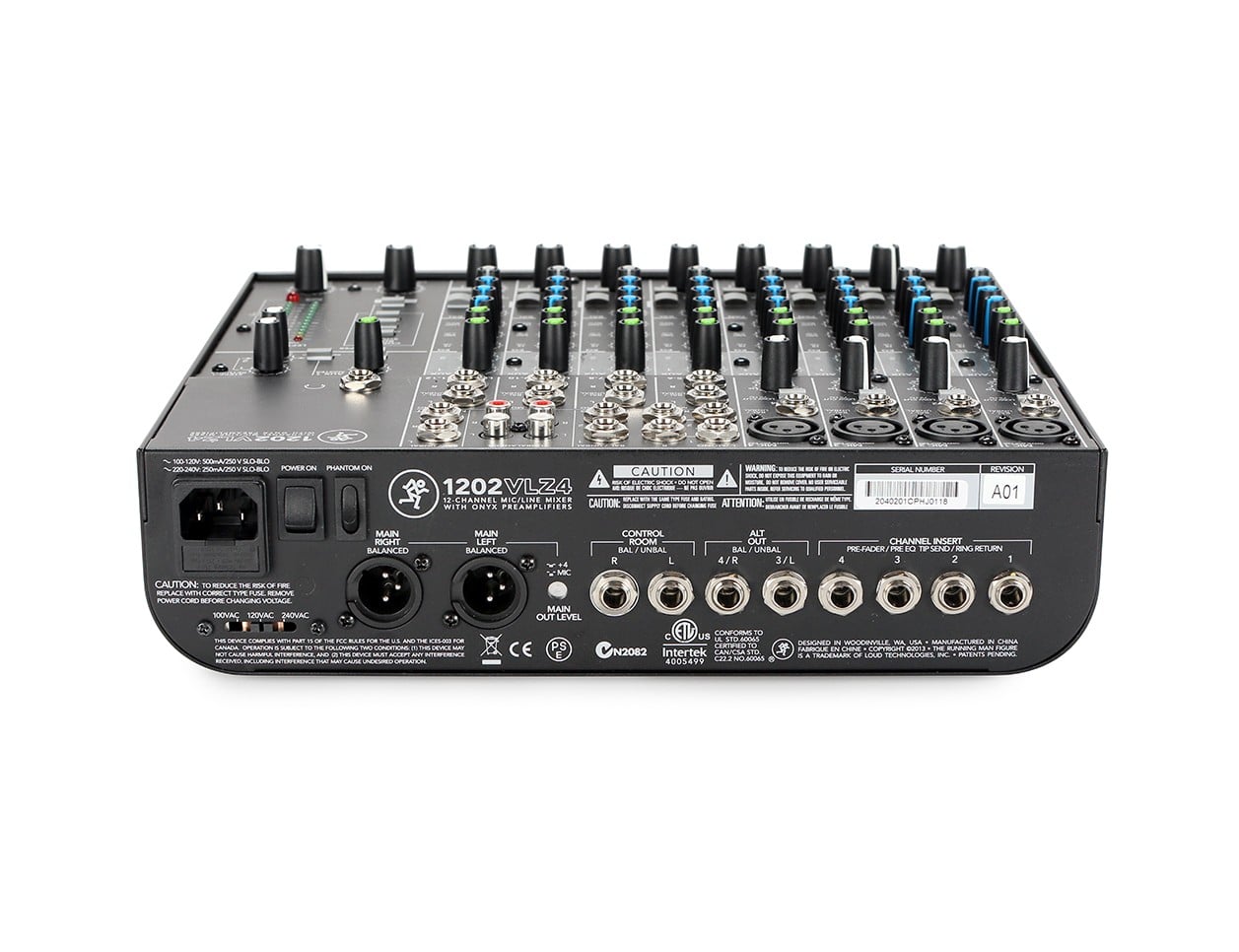 Mackie 1202VLZ4 12-Channel Mixer