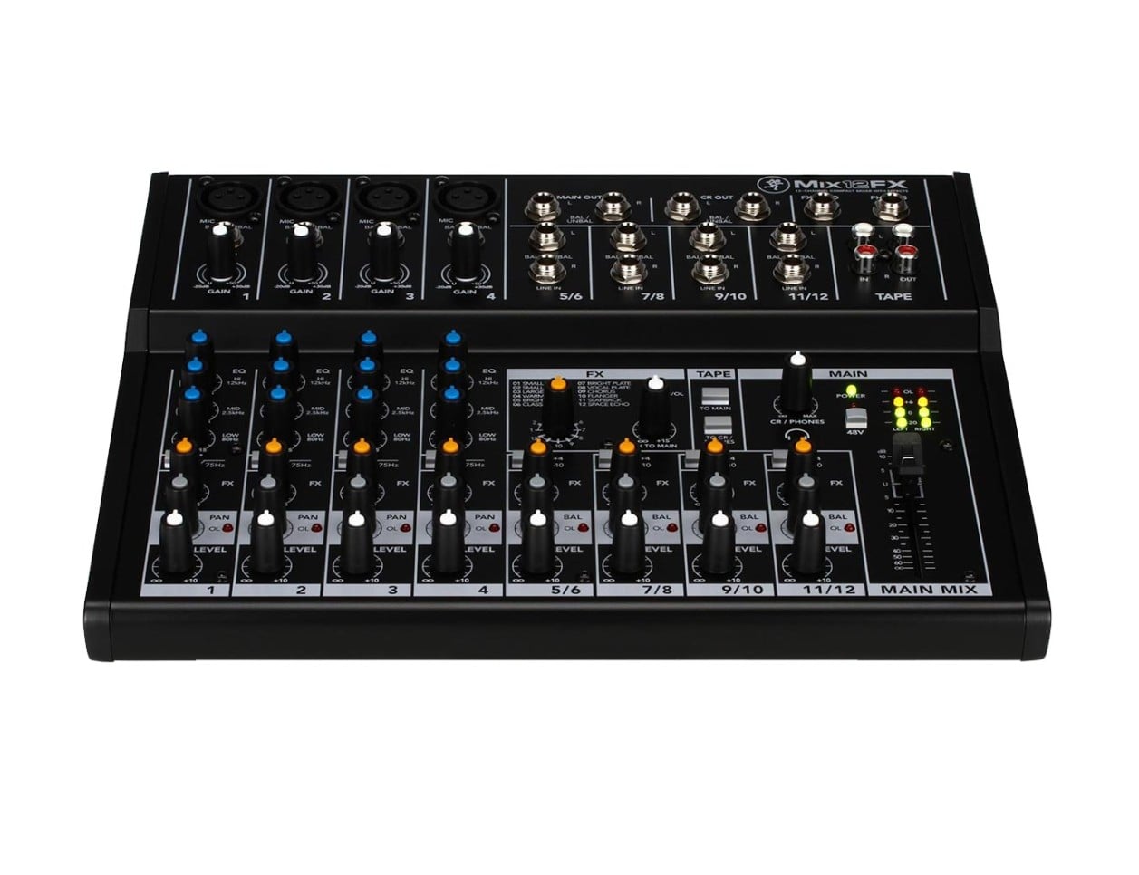 Mackie Mix12FX 12-Channel Mixer + Effects