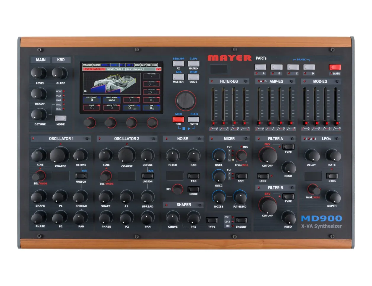 Mayer EMI XD900 XVA Virtual Analog Synthesizer
