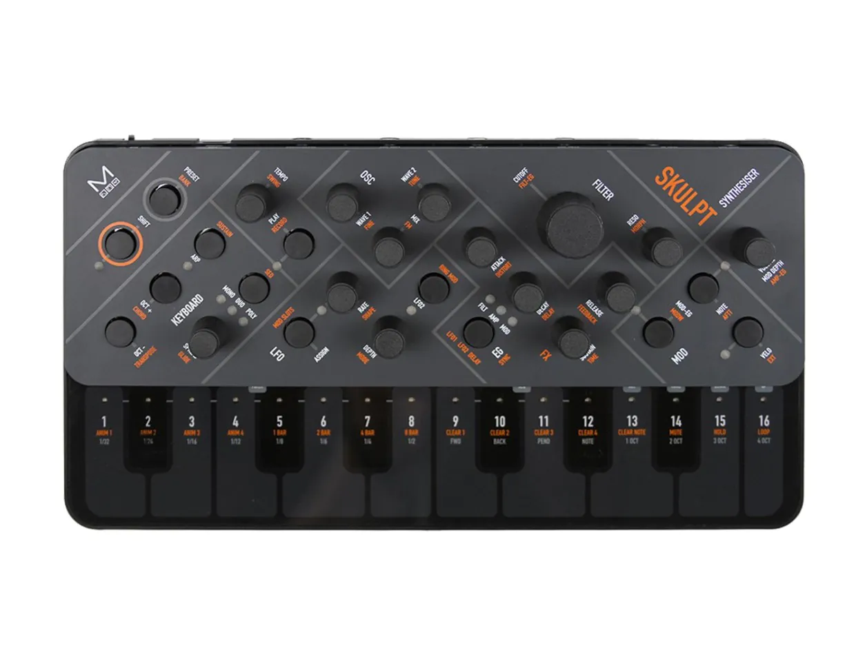 Modal Skulpt Synthesizer