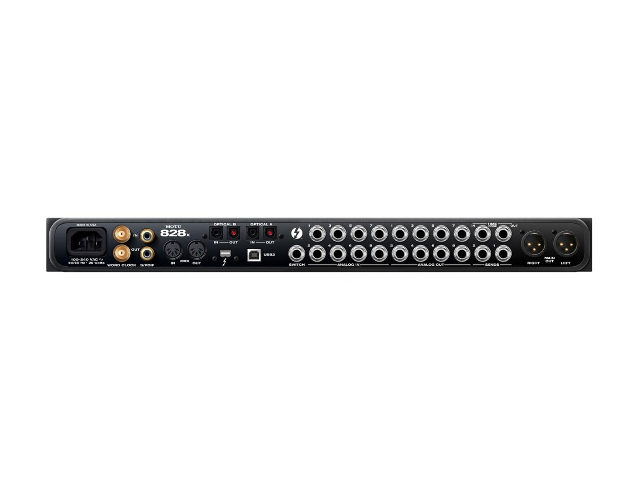MOTU 828x Thunderbolt Audio Interface
