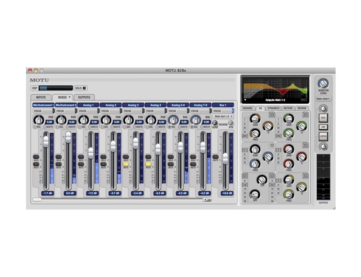 MOTU 828x Thunderbolt Audio Interface