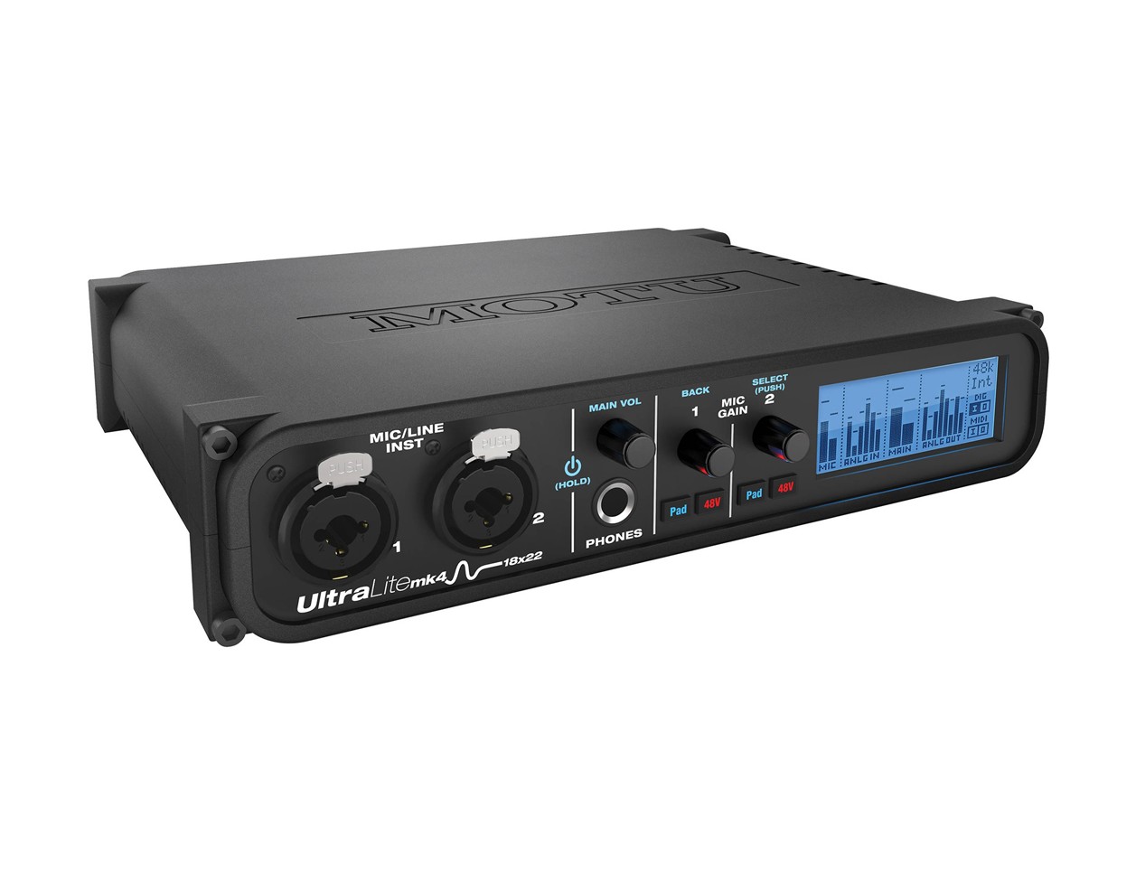 MOTU UltraLite mk4　USBオーディオインターフェイス Motu UltraLite MK4 Audio Interface
