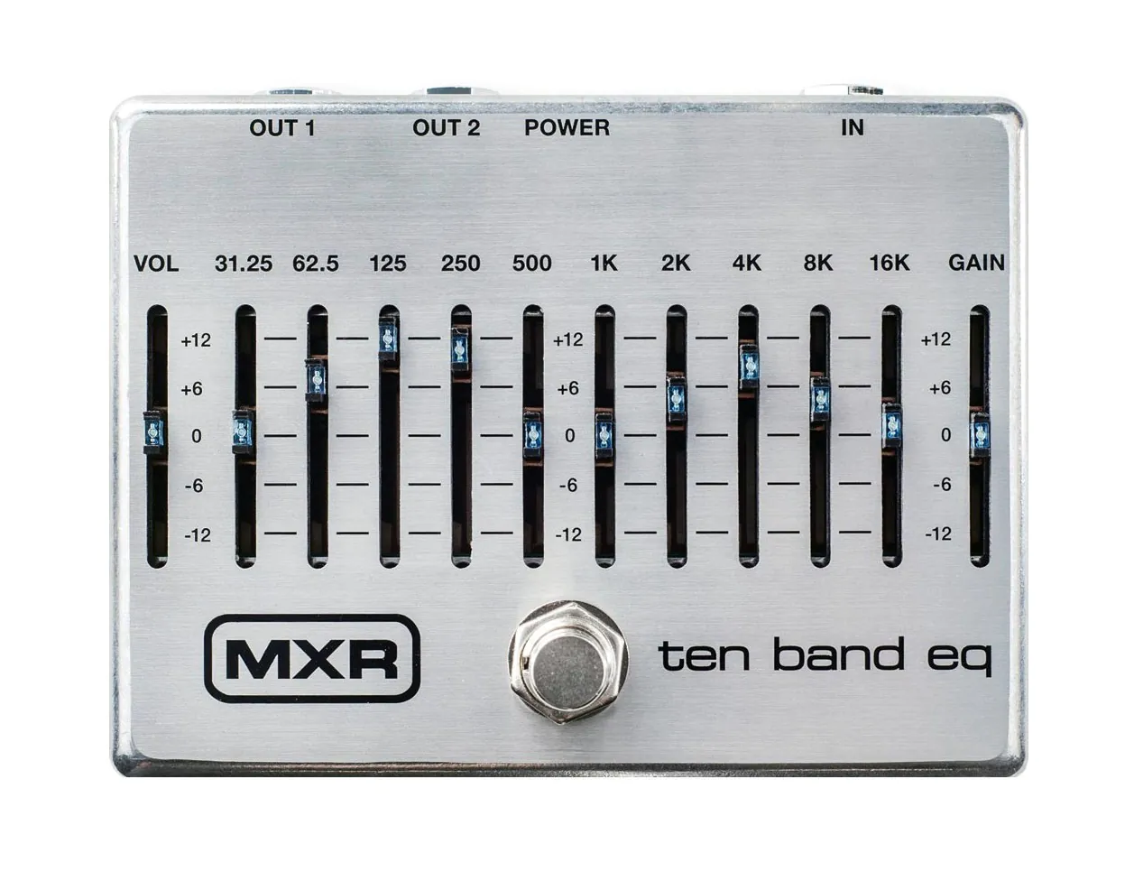 ギター MXR M108 Ten Band Graphic Equalizer MXR M108 10 Band Graphic EQ Guitar Effects Pedal | USA