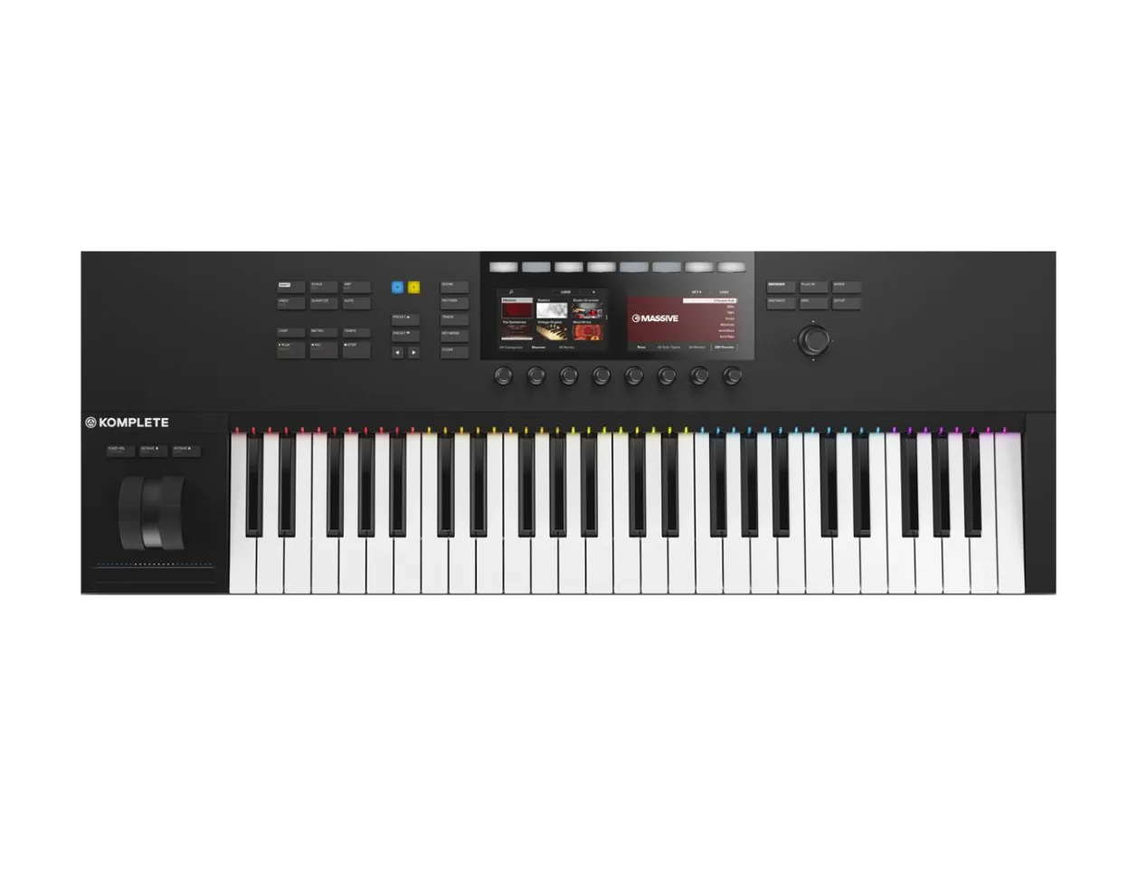 KOMPLETE KONTROL S49 MK2 ライセンス有り　ケーブル付き Native Instruments KOMPLETE KONTROL S49 MK2 Smart Keyboard