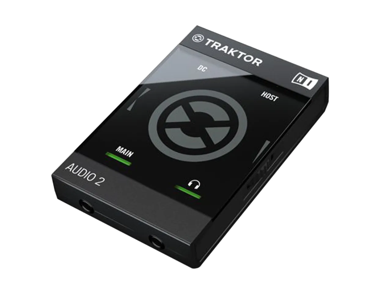 Native Instruments Traktor Audio 2 Mk2 MIDI Interface Side Angle