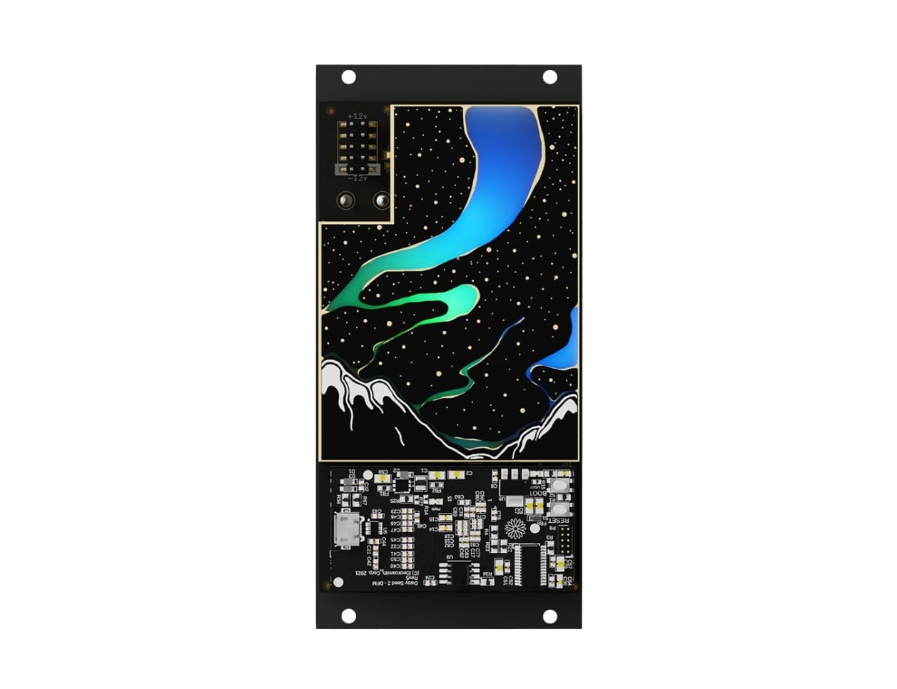 Qu-Bit Aurora リバーブ モジュラー シンセサイザー ユーロラック Qu-Bit Aurora Stereo Spectral Reverb