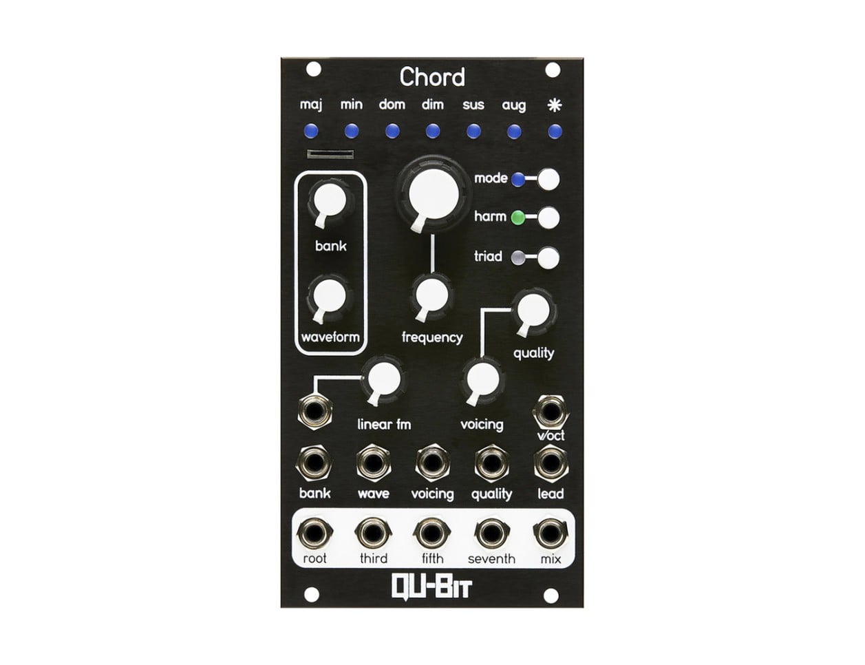 Qu-Bit Chord v2 モジュラーシンセ Qubit This Month's Module: Qu-bit Electronix Chord v2 Review - Synth and
