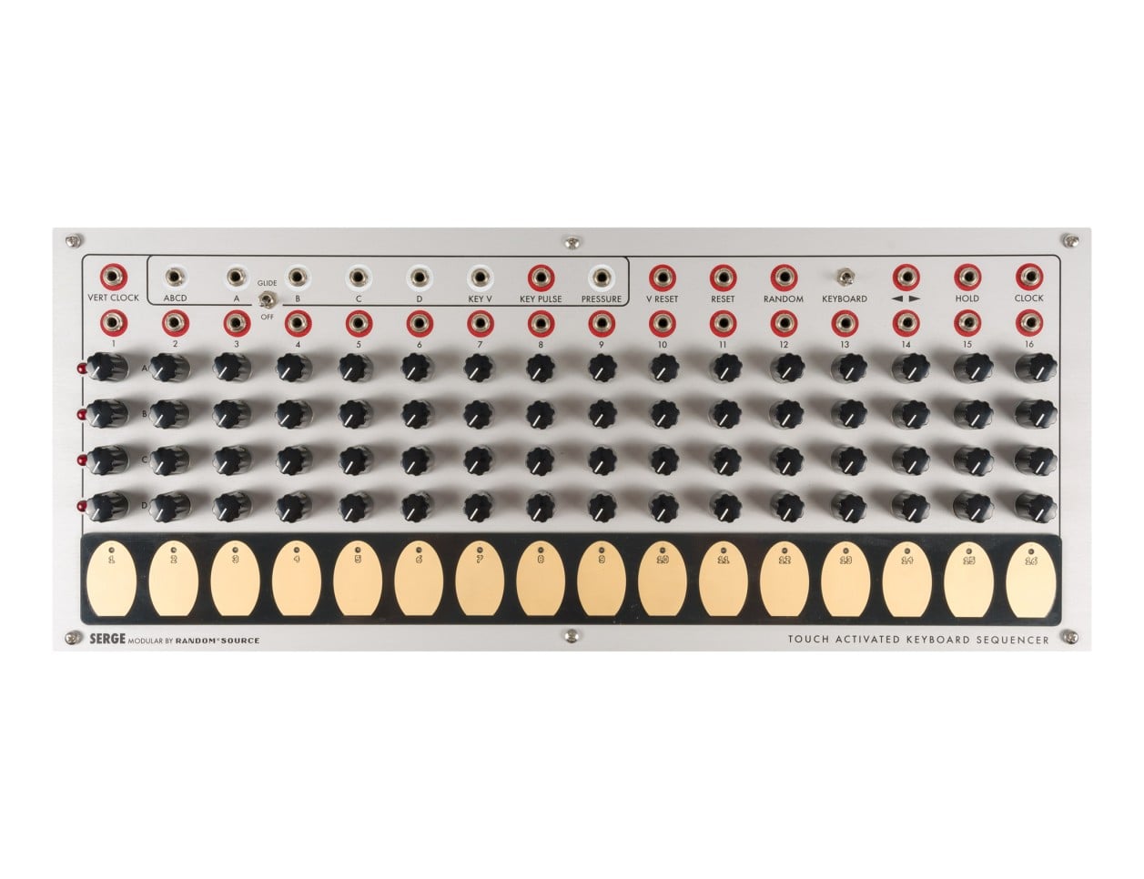 鍵盤楽器 VCFQ / Serge by Random*Source Random Source Serge TKB Touch Activated Keyboard Sequencer - 3.5mm