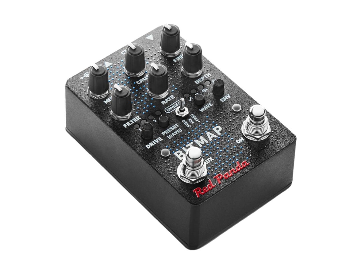 Red Panda BITMAP v2 ギターエフェクター Red Panda Bitmap 2 Bitcrusher + Distortion Pedal