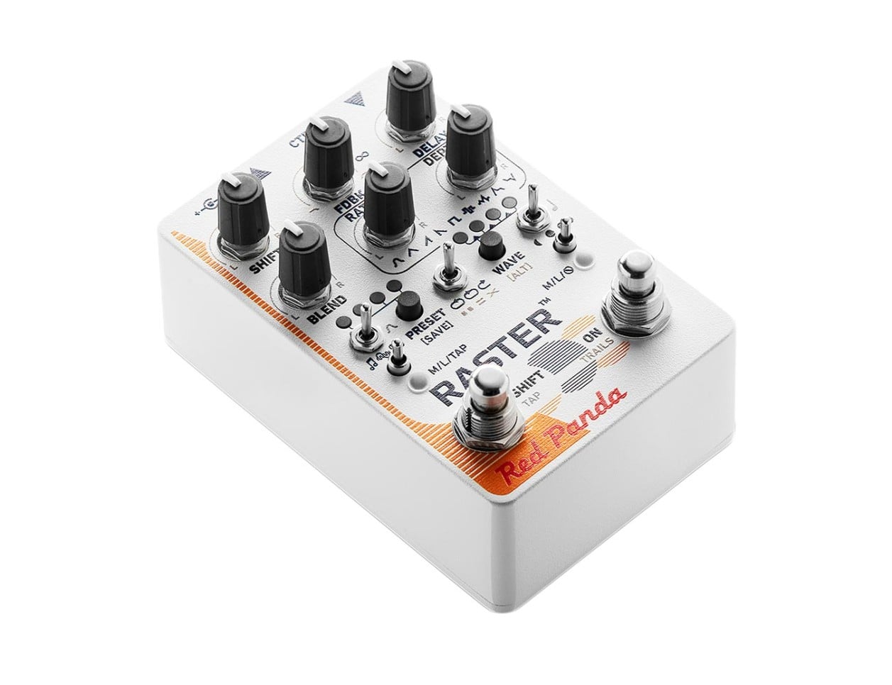 ギター Red Panda RASTER 2 Red Panda Raster 2 Pitch Shifting Delay Pedal