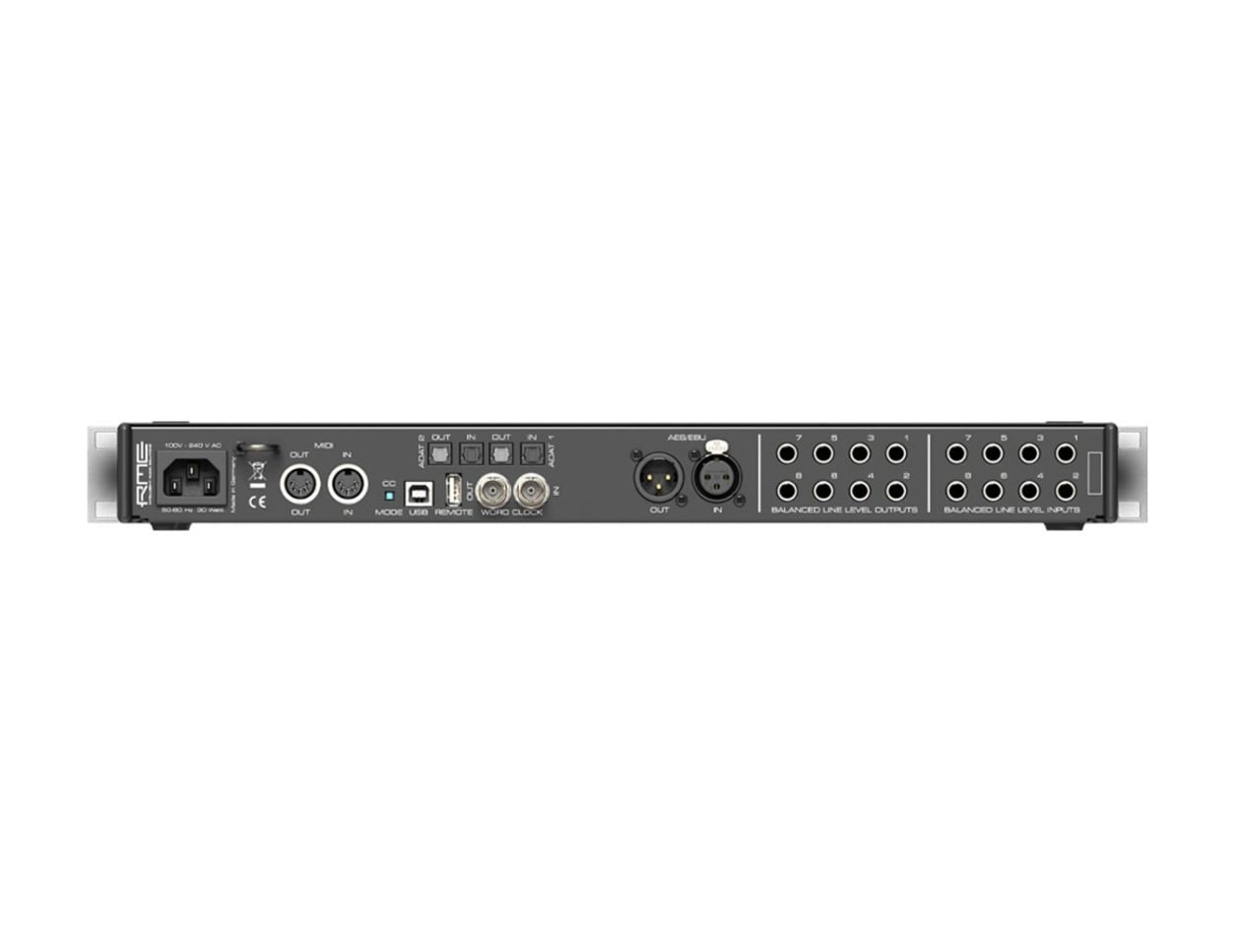 RME Fireface 802 FS Interface