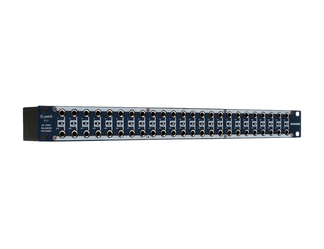 【未使用・全ch確認済】SAMSON S-Patch Plus TRSパッチベイ Samson S-Patch Plus Patch Bay Fiyatı | MyDukkan