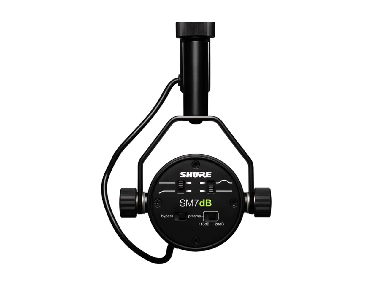 【美品】SHURE SM7dB Shure SM7dB Dynamic Vocal Microphone + Preamp